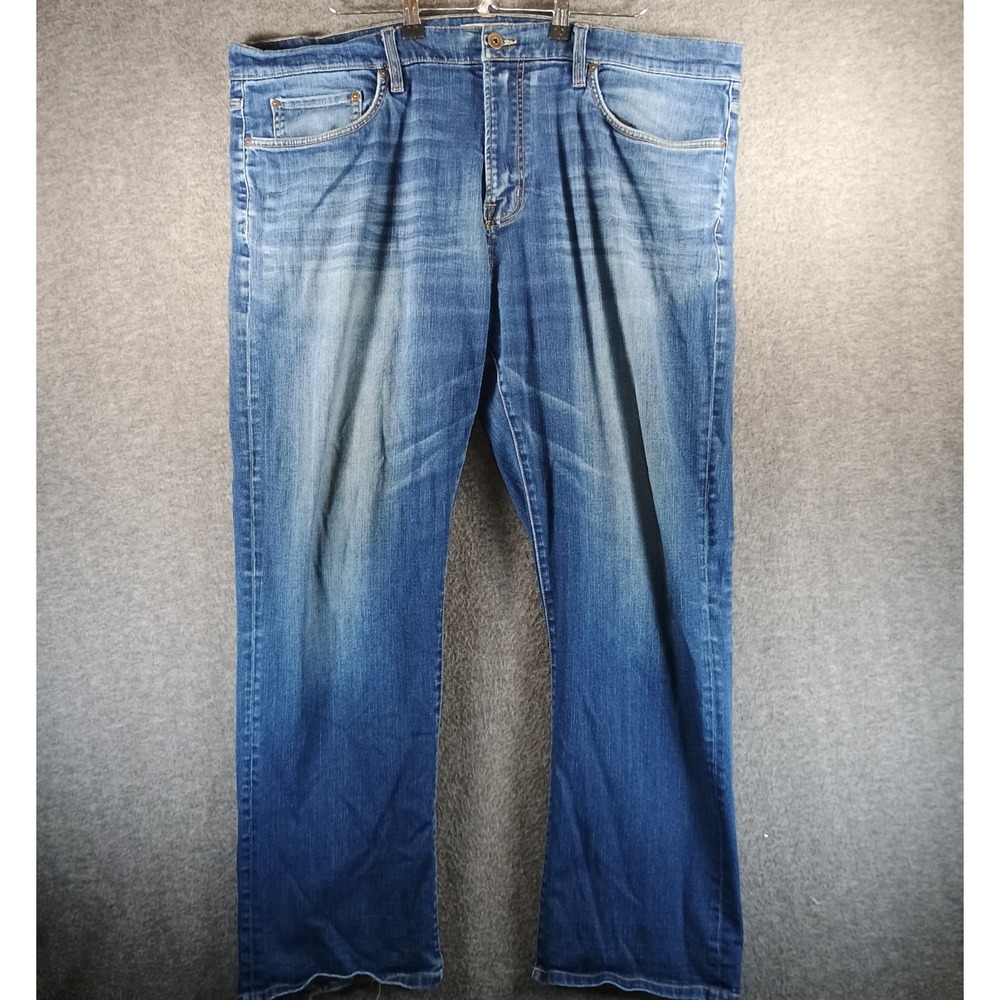 Joseph Abboud Classic Fit Jeans Mens‎ 42X30 Dark Wash Blue Denim Pockets Patch